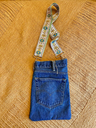 Levi Denim Repurposed Purse