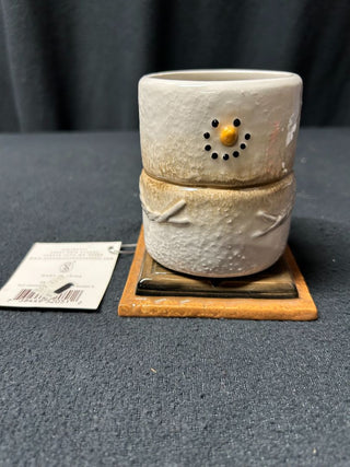 S'Mores Snowman Candle