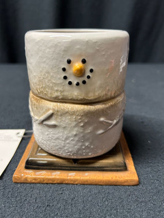 S'Mores Snowman Candle