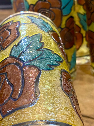 6pc Stained Glass Tumblers