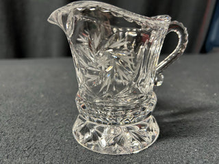 Starburst Crystal Creamer w/handle