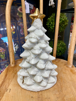 White Ceramic Christmas Tree