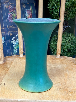 Green Matte Ceramic Vase