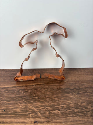 Copper Bunny Rabbit Cookie Cutter