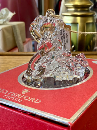 2011 Waterford Crystal Teddy Bear Ornament