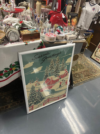'Season's Greetings' VTG CMAS Art RTH - New