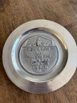 Pewtarex Pewter Plate