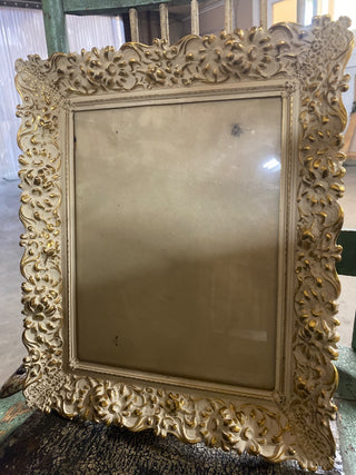 Gold Gilt Creme Photo Frame 9" x 7"