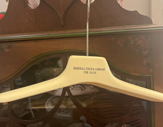 PKG VTG MF Fur Salon Coat Conformers NY Coat Hanger