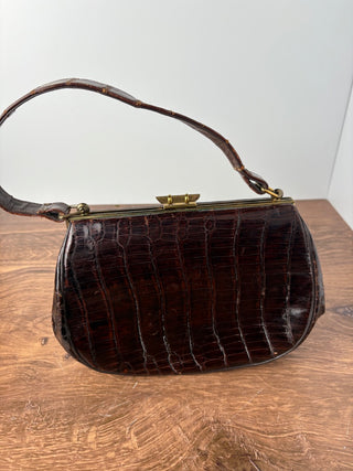 Vintage Lesco Alligator Handbag