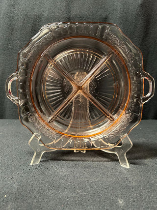 Pink 4-way Divided w/ 2-handles