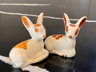 California Pottery Deer Salt & Pepper Shakers