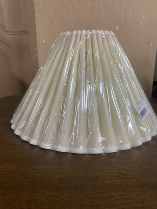 Pleated French Cream Shade Small