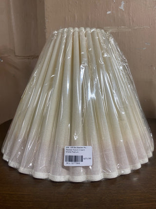 Pleated French Cream  Shade Medium
