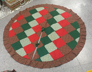 Patchwork Tree Skirt-Reversable-ty