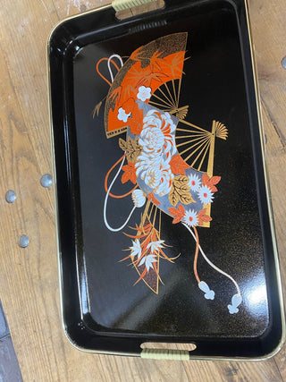 Set of Three Nesting Asiana Fan Trays