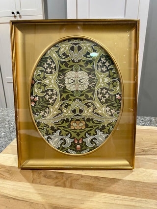 8x10 Gold Oval Cut Frame