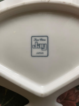 Fan Shaped Trinket Dish-By JAY Japan