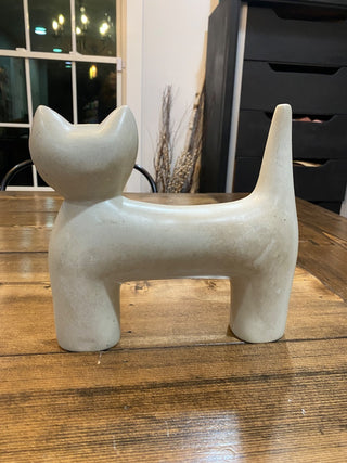 Soapstone Cat Sculpture