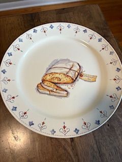 Christmas Stolen Plate