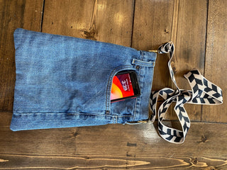 Levi Denim Crossbody Purse