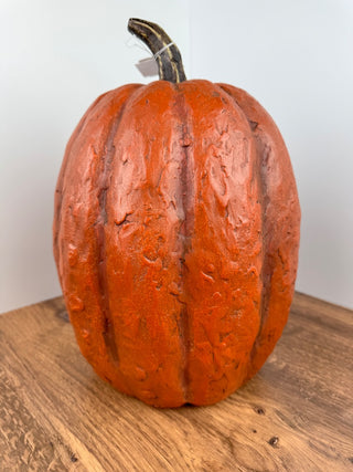 14” Orange Tall Pumpkin