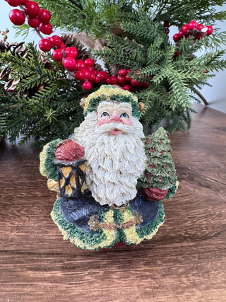 Santa Figurine with Red Cheeks