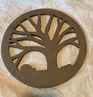 Pottery Tree Sunset Wall Art - signed by Christopher