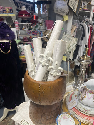 PKG VTG Dbl Dmsk Strathmore Irish Linen Napkins-12