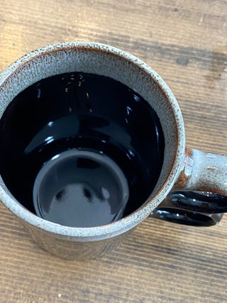 9pc Two Finger Japanese Drip Glazed Mugs