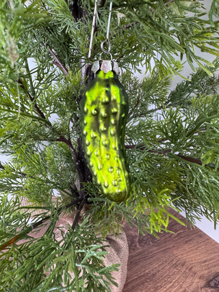 3.5” Pickle Ornament in Gift Box