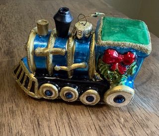 Fitz and Floyd Train Ornament