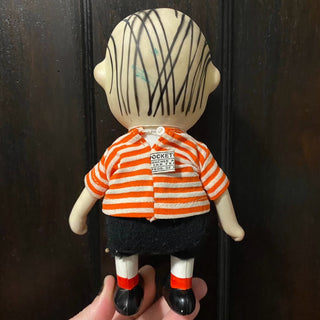 Vintage Linus Pocket Doll Made in Hong Kong 7x4.75x2.5