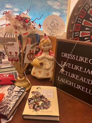 HM BY MC Red Vday Fascinator-New