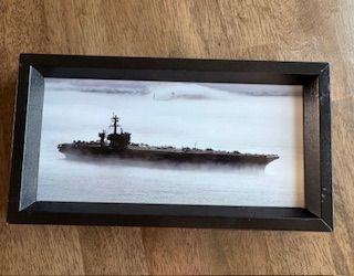 USS Carl Vinson Framed Print