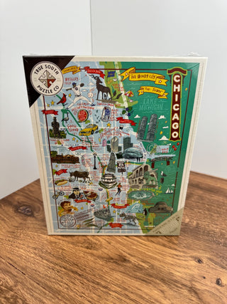 Chicago 500 Piece Puzzle | True South Puzzle Co