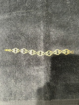 Sterling Silver Bracelet Geometric Design