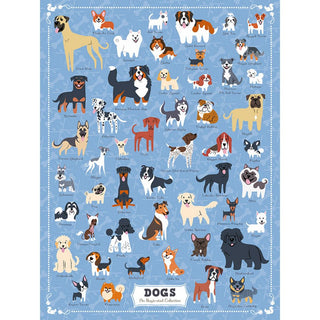 Illustrated Dogs 500 Piece Puzzle | True South