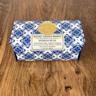 Indigo Seas Large Bath Soap Bar