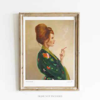 Janet Hill "Pasadena Housewife" Art Print