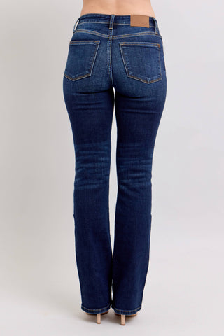 Judy Blue Mid-Waisted Dark Wash Bootcut Jeans 1(25)
