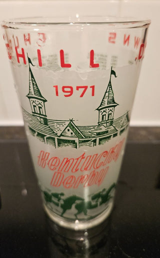 1971 Kentucky Derby Mint Julep Glass
