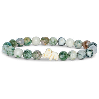 Fahlo Koala Tracking Bracelet - eucalyptus-green
