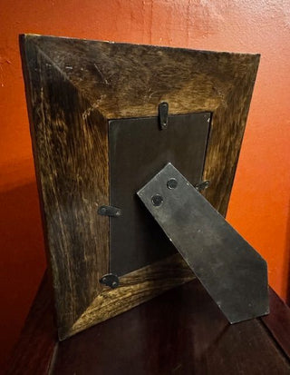 Vintage Hand Carved Mango Wood Frame