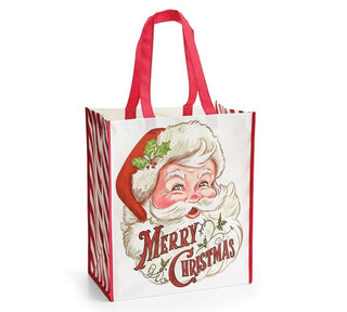 MERRY CHRISTMAS SANTA TOTE