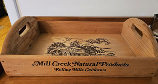 Mill Creek Natural Products Wooden Tray