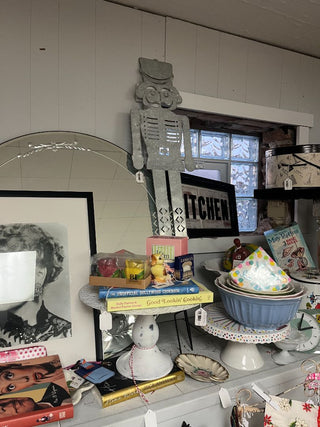 Nutcracker Metal Garden Stake-New