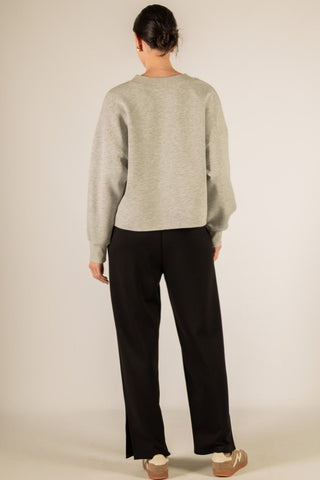 Butter Modal Wide Leg Lounge Pants with Modern Side Slits