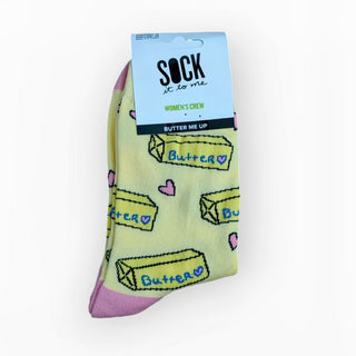 Butter Me Up Women's Crew Socks