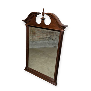Large Traditional Georgian Wood Mirror, 35Wx4Dx52H